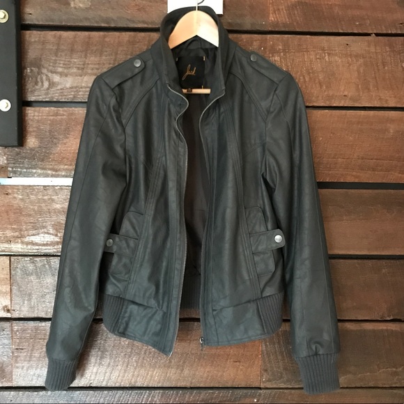 Modcloth Jackets & Blazers - ModCloth vegan leather jacket by Jack